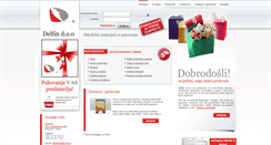 Desktop Screenshot of delfinpak.com