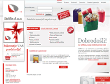 Tablet Screenshot of delfinpak.com